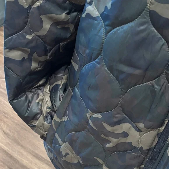 NWT Mutual Weave Camouflage Quilted Coat - Picture 5 of 11